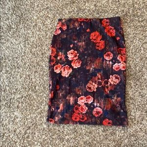 Saks Fifth Avenue Floral Skirt